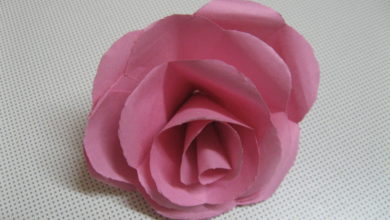 Kwiat z papieru - Jak zrobić kwiat z papieru