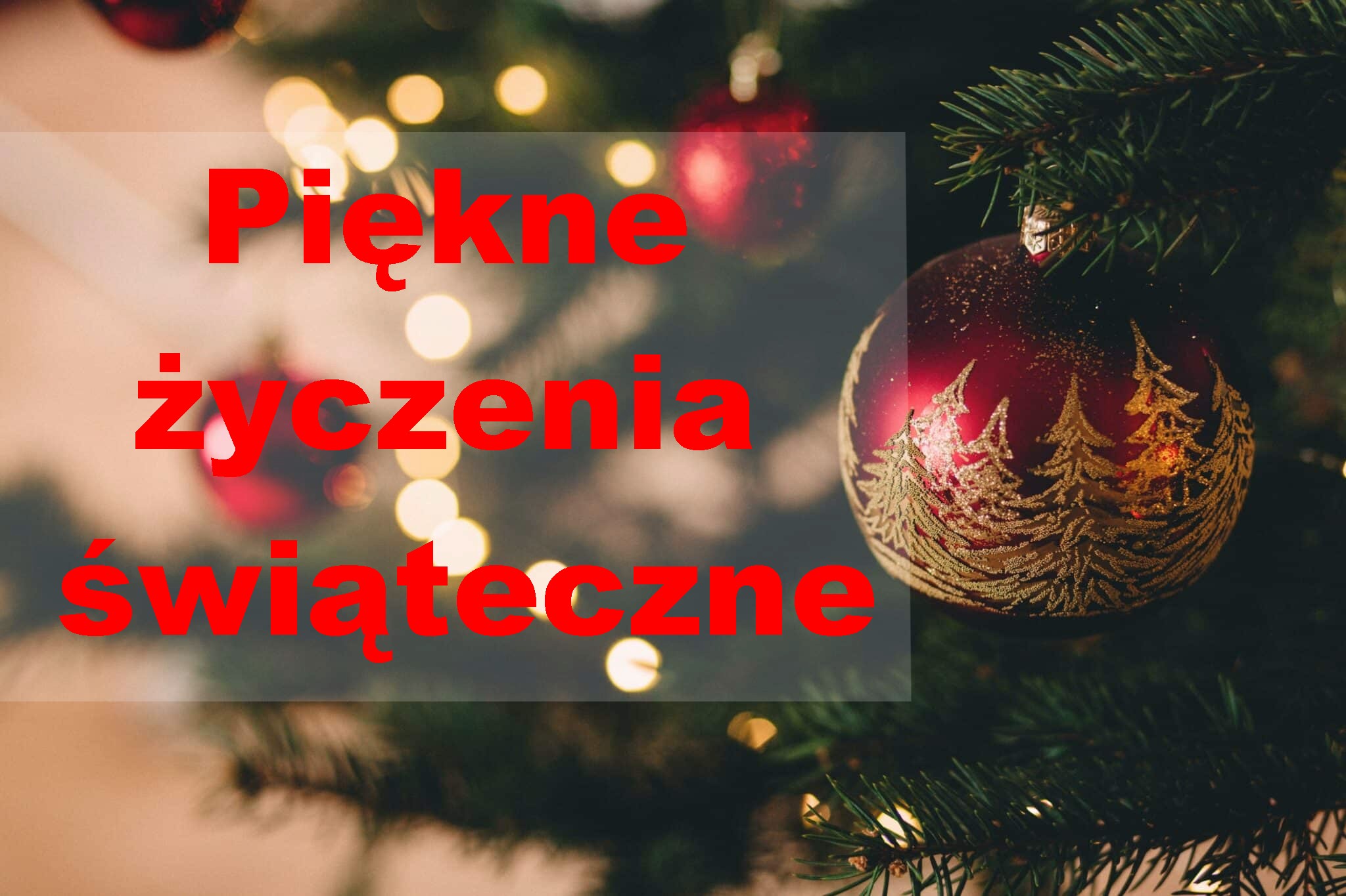 Najpiękniejsze życzenia Zyczenia Na Boze Narodzenie Piekne